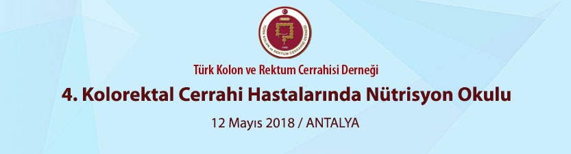 4. Kolorektal Cerrahi Hastalarında Nütrisyon Okulu