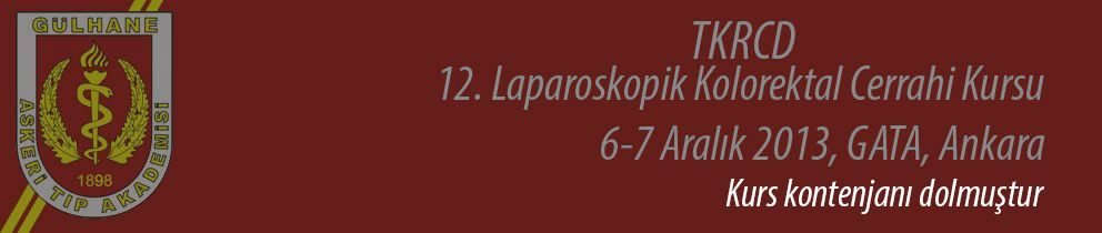 12. Laparoskopik Kolorektal Cerrahi Kursu