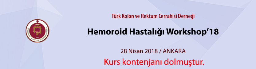 Hemoroid Hastalığı Workshop18