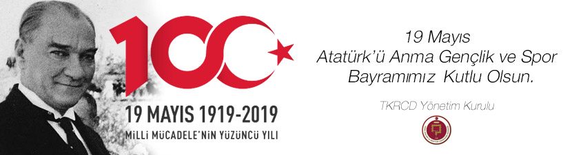 19 Mayıs Atatürk'ü Anma Gençlik ve Spor Bayramımız Kutlu Olsun