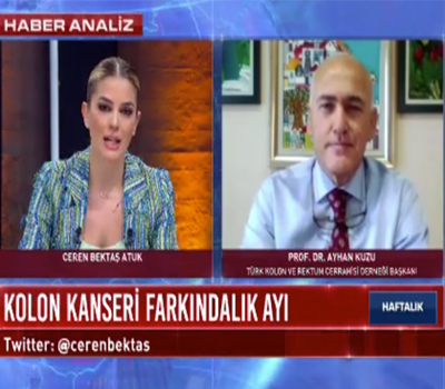 "Kolon Kanseri Farkındalık Ayı" 29.03.2021