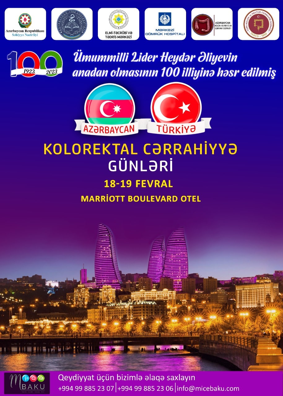 Azerbaycan - Türkiye Kolorektal Cerrahi Günleri