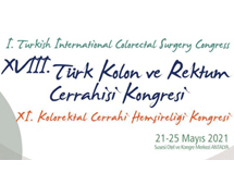 XVIII. Türk Kolon ve Rektum Cerrahisi Kongresi XVIII. Türk Kolon ve Rektum Cerrahisi Kongresi