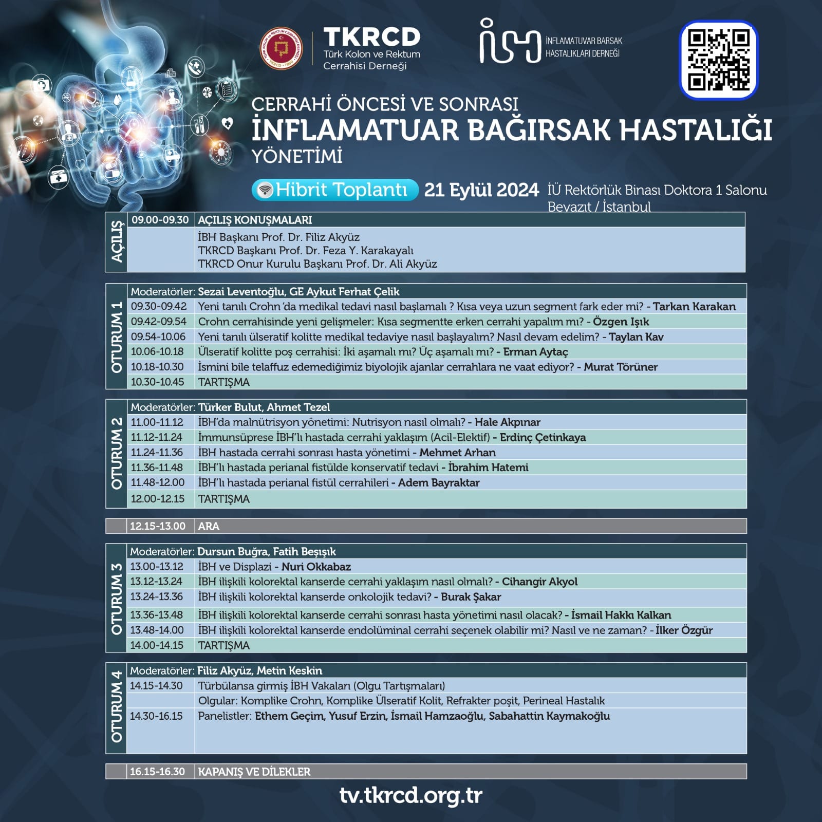 Cerrahi Öncesi ve Sonrası İnflamatuvar Bağırsak Hastalığı Yönetimi