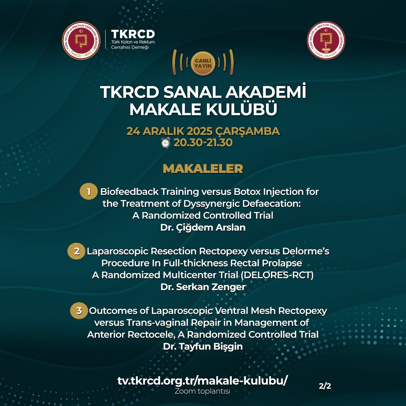 III. TKRCD Makale Kulübü