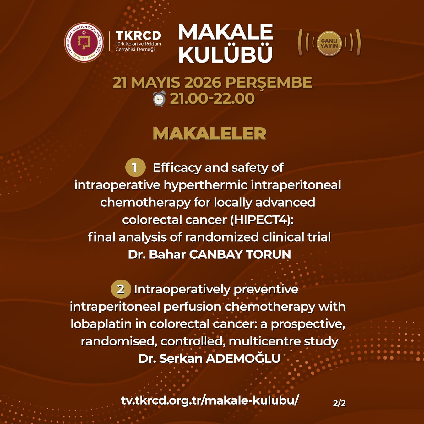 VIII. TKRCD Makale Kulübü